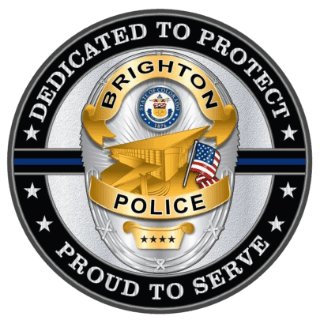 Brighton Police Department logo